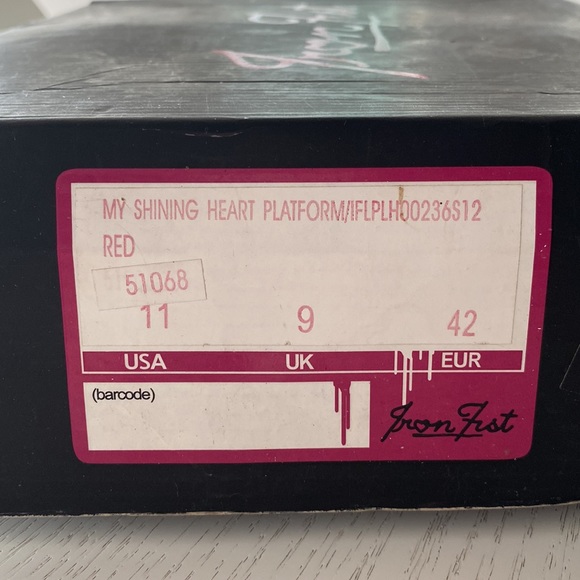 ❤️ NEW ‘My Shining Heart’ Shoes by IRON FIST ❤️ - Picture 11 of 14